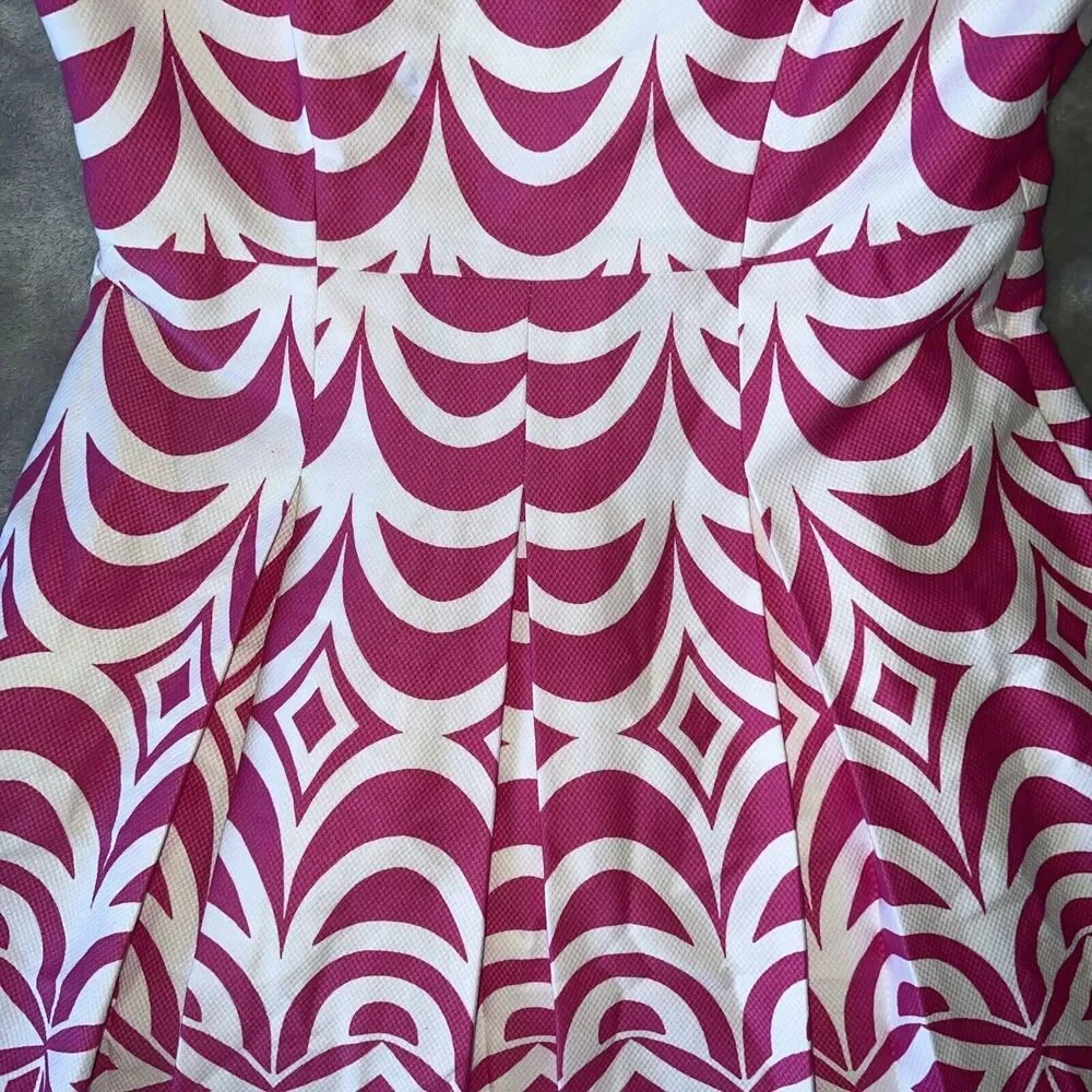 Talbots NWT Womens 14 Fit & Flare Cotton Knit Shell Poly Lined Pockets $169 MSRP - Picture 6 of 15